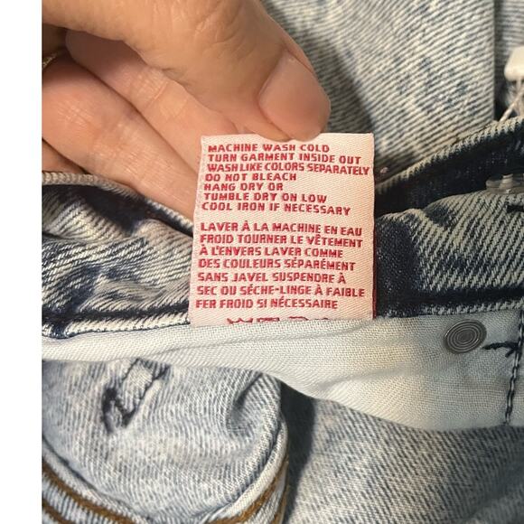 NEW w/Tags Revice Women's Jeans 90's Baby Joe's Wash Crossover Botton Fly sz 26 - Picture 10 of 10